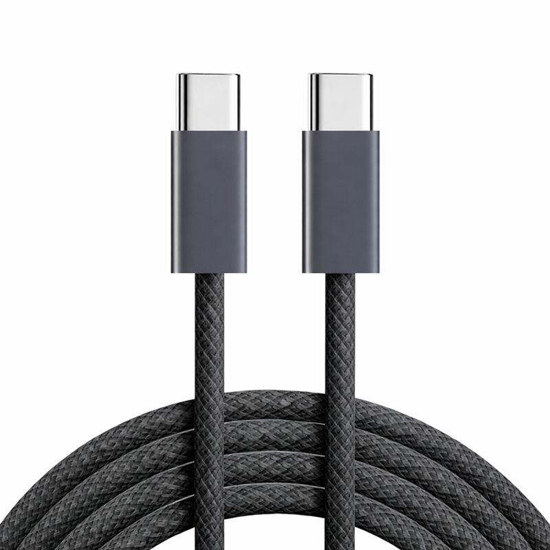 60W USB-C Fast Charging Braided Cable (6 Colours)