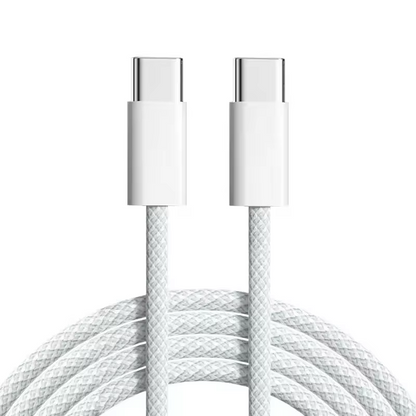 60W USB-C Fast Charging Braided Cable (6 Colours)